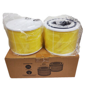 HSIAMEN Core 300-RF Replacement Filters 2-Pack for Levoit Pet Yellow True HEPA